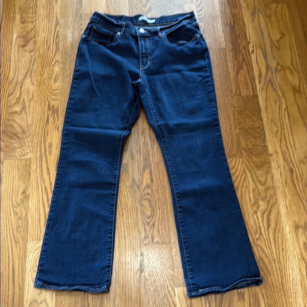 Levi’s Bootcut Jeans Women Size 30 Dark Wash Mid Rise Classic Western